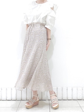 めめさん（レディース・162cm）の春コーディネート