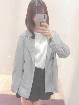 めめさん（レディース・162cm）の春コーディネート