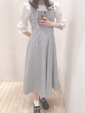 めめさん（レディース・162cm）の春コーディネート