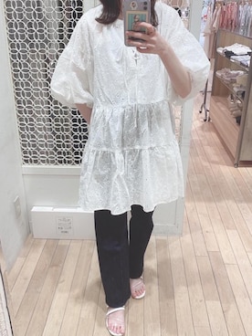 めめさん（レディース・162cm）の春コーディネート