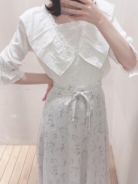 めめさん（レディース・162cm）の春コーディネート