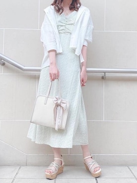 めめさん（レディース・162cm）の夏コーディネート