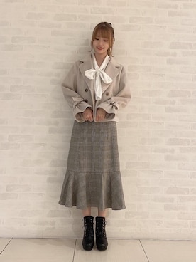 めめさん（レディース・162cm）の秋コーディネート