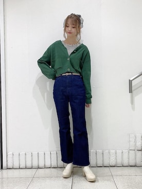 「でにむ」｜「アイテム（パンプス）」を使った、めめさん（レディース・162cm）の冬コーディネート