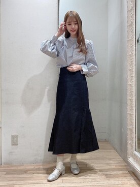 「でにむ」｜「アイテム（パンプス）」を使った、めめさん（レディース・162cm）の冬コーディネート