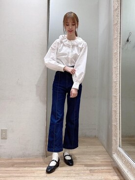 「でにむ」｜「アイテム（パンプス）」を使った、めめさん（レディース・162cm）の冬コーディネート