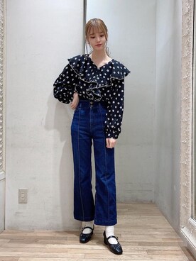 「でにむ」｜「アイテム（パンプス）」を使った、めめさん（レディース・162cm）の冬コーディネート