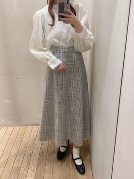 めめさん（レディース・162cm）の冬コーディネート