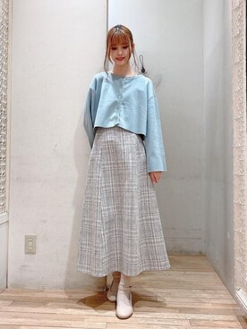 めめさん（レディース・162cm）の春コーディネート