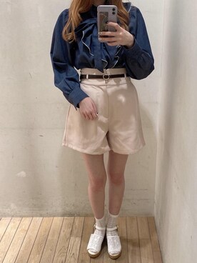 めめさん（レディース・162cm）の春コーディネート