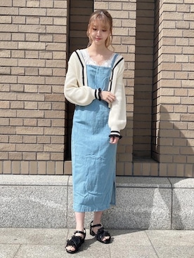 めめさん（レディース・162cm）の春コーディネート