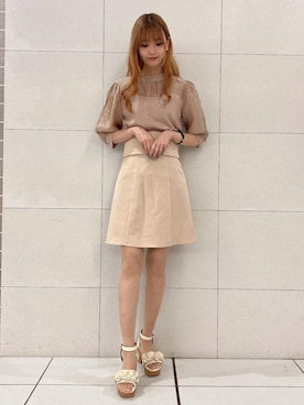 めめさん(レディース・162cm)の春コーディネート