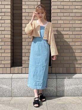 めめさん（レディース・162cm）の春コーディネート