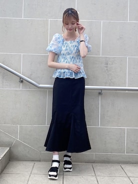 めめさん(レディース・162cm)の春コーディネート