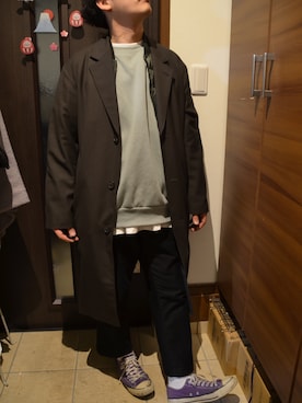 ゆずコスさん（メンズ・168cm）の冬コーディネート