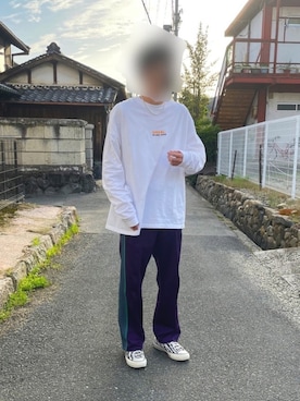 「アイテム（ネックレス、ホワイト系）」を使った、ともさん（メンズ・170cm）の春コーディネート