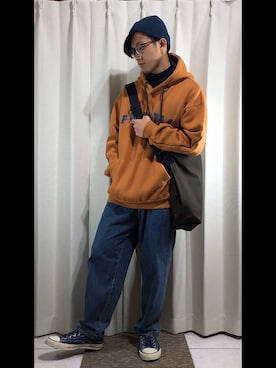 mikechungさん（メンズ・163cm）の冬コーディネート