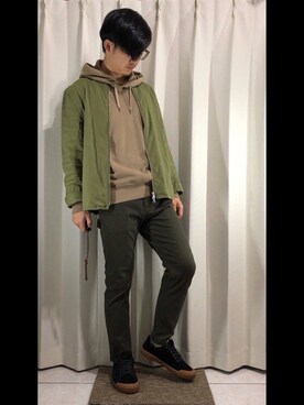 mikechungさん（メンズ・163cm）の冬コーディネート