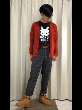 「SPAO（スパオ）のアイテム（ジャケット/アウター）」を使った、mikechungさん（メンズ・163cm）の冬コーディネート