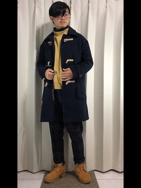 「SPAO（スパオ）のアイテム（ジャケット/アウター）」を使った、mikechungさん（メンズ・163cm）の冬コーディネート