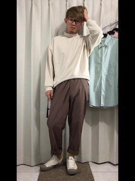 「EXCELSIOR（エクセルシオール）のアイテム」を使った、mikechungさん（メンズ・163cm）の春コーディネート