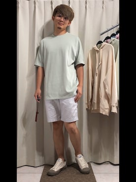 「EXCELSIOR（エクセルシオール）のアイテム」を使った、mikechungさん（メンズ・163cm）の春コーディネート