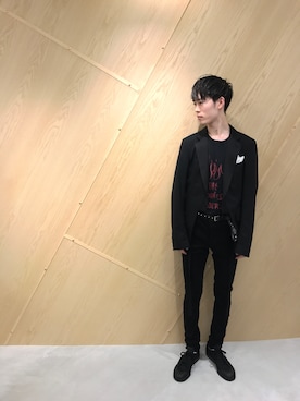 「TAKAHIROMIYASHITATheSoloIst.（タカヒロミヤシタザソロイスト）のアイテム（ジャケット/アウター）」を使った、Muraiさん（メンズ・173cm）の春コーディネート