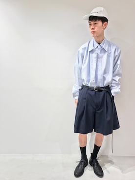 「ラッドミュージシャン」｜「アイテム（キャップ）」を使った、Muraiさん（メンズ・173cm）の夏コーディネート