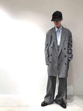 「DRESSEDUNDRESSED（ドレスドアンドレスド）のアイテム（ジャケット/アウター）」を使った、Muraiさん（メンズ・173cm）の秋コーディネート
