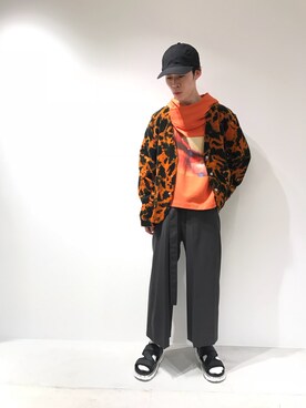 「KIJIMA TAKAYUKI」｜「アイテム（ノーカラージャケット）」を使った、Muraiさん（メンズ・173cm）の春コーディネート