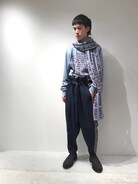 CHRISTIAN DADAのマフラーを使った人気ファッションコーディネート - WEAR