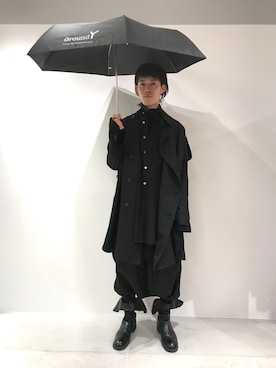「GUIDI（グイディ）のアイテム」を使った、Muraiさん（メンズ・173cm）の秋コーディネート