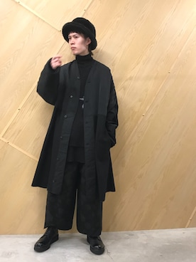 「ラッドミュージシャン」｜「アイテム（帽子）」を使った、Muraiさん（メンズ・173cm）の秋コーディネート