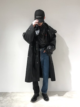 「JOHN LAWRENCE SULLIVAN（ジョンローレンスサリバン）のアイテム（その他アウター）」を使った、Muraiさん（メンズ・173cm）の秋コーディネート