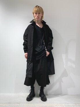 「Ground Y（グラウンドワイ）のアイテム（ジャケット/アウター）」を使った、Muraiさん（メンズ・173cm）の冬コーディネート