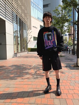 「CHRISTIAN DADA（クリスチャンダダ）のアイテム」を使った、Muraiさん（メンズ・173cm）の春コーディネート