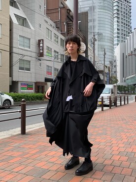 「PADRONE（パドローネ）のアイテム（その他シューズ）」を使った、Muraiさん（メンズ・173cm）の春コーディネート