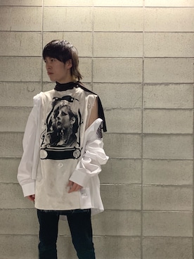 「RAF SIMONS」｜Muraiさん（メンズ・173cm）の春コーディネート