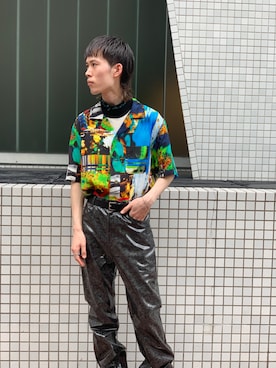 「CHRISTIAN DADA（クリスチャンダダ）のアイテム」を使った、Muraiさん（メンズ・173cm）の夏コーディネート