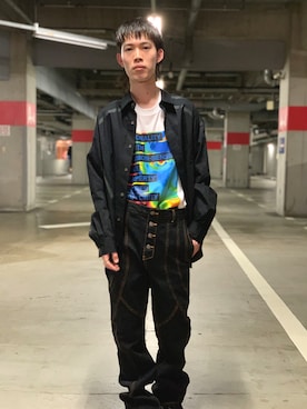 「CHRISTIAN DADA（クリスチャンダダ）のアイテム」を使った、Muraiさん（メンズ・173cm）の夏コーディネート