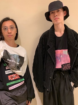 「DISCOVERED（ディスカバード）のアイテム（帽子）」を使った、Muraiさん（メンズ・173cm）の夏コーディネート