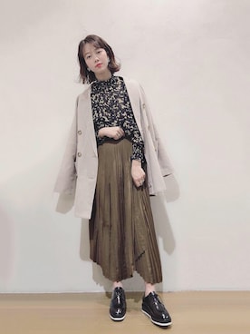 saaya ☺︎さん(レディース・166cm)の冬コーディネート