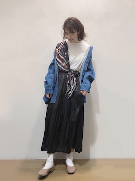 saaya  ☺︎さん（レディース・166cm）の春コーディネート