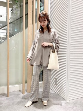 saaya  ☺︎さん（レディース・166cm）の春コーディネート