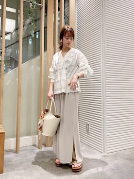 saaya ☺︎さん(レディース・166cm)の春コーディネート
