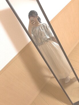 「ehka sopo（エヘカソポ）のアイテム（アクセサリー）」を使った、みんさん（レディース・160cm）の夏コーディネート