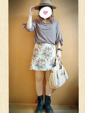 「おちびさん」｜「アイテム（その他）」を使った、✰ayamin✰さん（レディース・150cm）の秋コーディネート