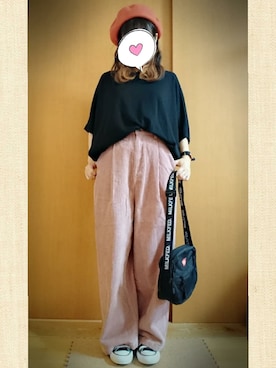 「おちびさん」｜「アイテム（その他）」を使った、✰ayamin✰さん（レディース・150cm）の秋コーディネート