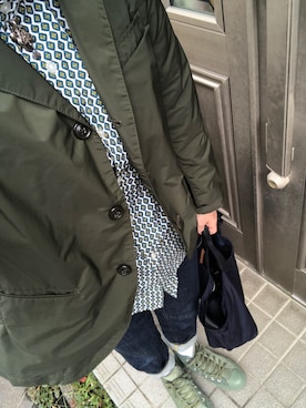 「BEAMS BOY（ビームスボーイ）のアイテム（テーラードジャケット）」を使った、lovely green heartさん（レディース・153cm）の秋コーディネート