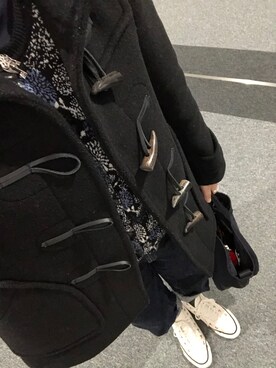 「marble sud（マーブルシュッド）のアイテム（トップス）」を使った、lovely green heartさん（レディース・153cm）の秋コーディネート